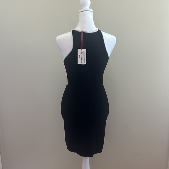 Solid & Striped The Cassandra Knit Dress In Blackout Colorblock NWT Size Small - Picture 6 of 8